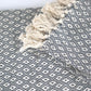 Patterned Cotton Throw