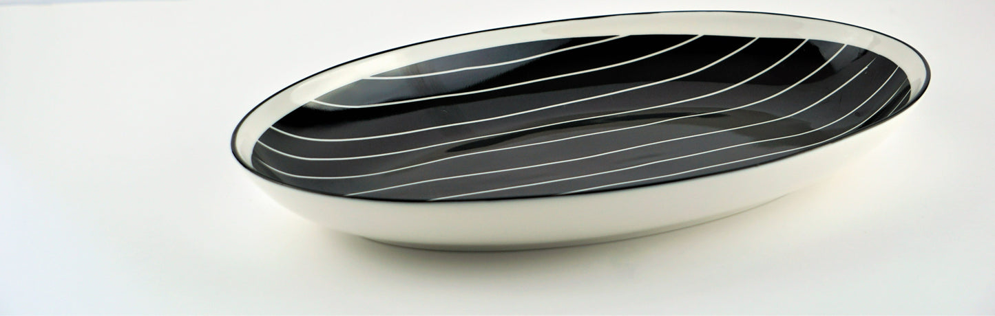 Oval  Stoneware Platter